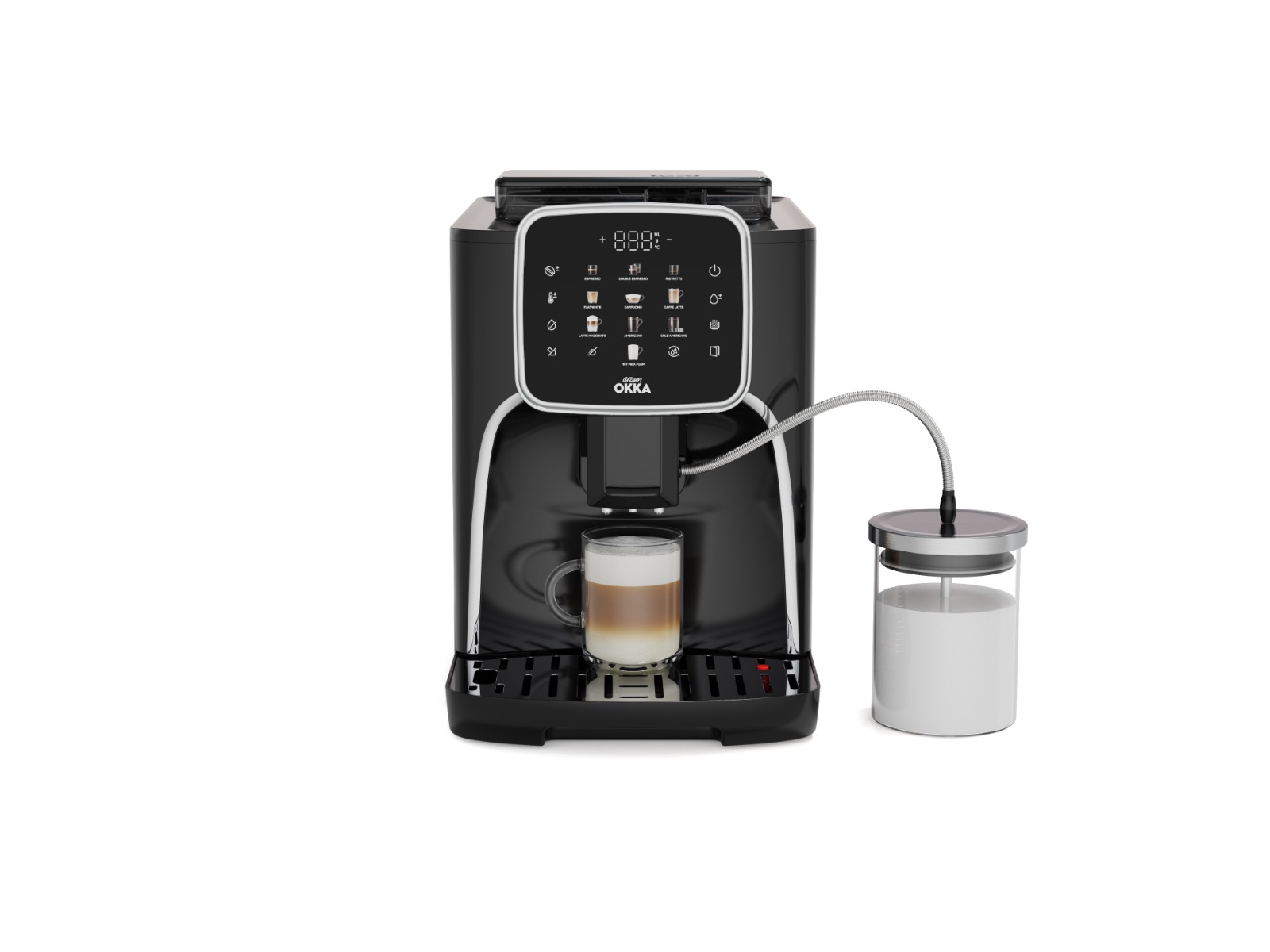 ARZUM OKKA ESPRESSO PRO M AUTOMAT. ESPRESSOMASCHINE | CHROM