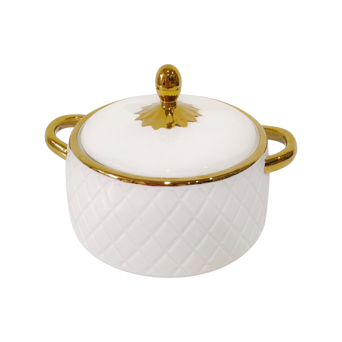 SUPPE SERVIERSET CNR3312-7 | WEIß-GOLD 7-TEILIG