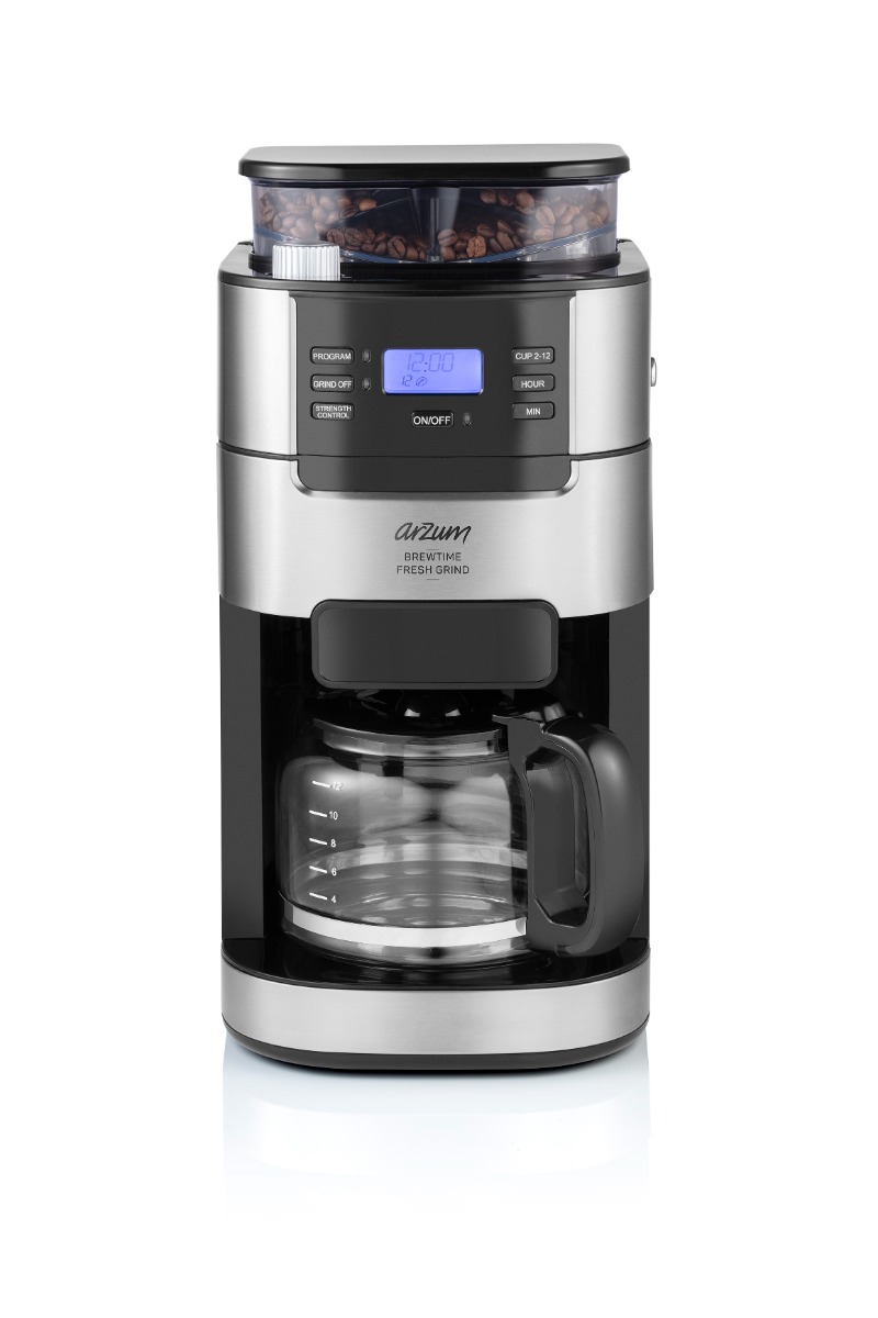 ARZUM BREWTIME FILTERKAFFEEMASCHINE MIT MÜHLE