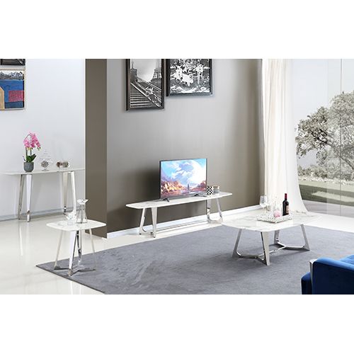 BARI SALONTAFEL 130*70*45CM MARMER 757