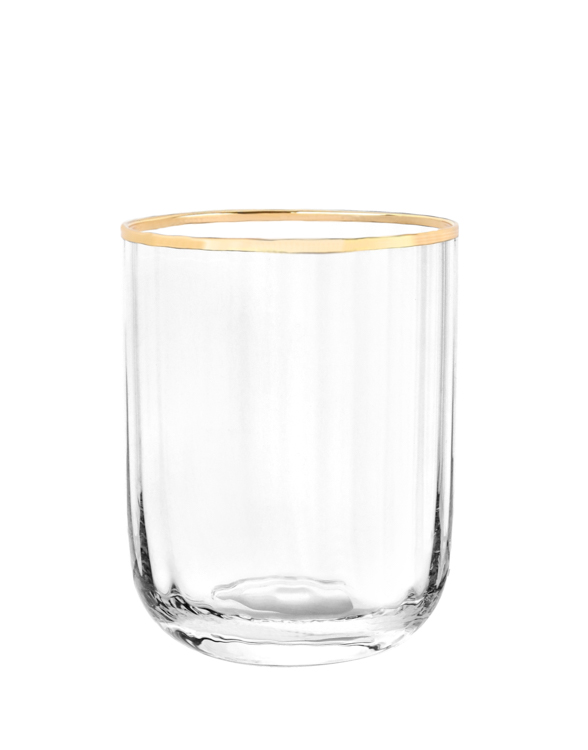 BRICARD CADIZ WATERGLAZENSET | GOUD 4-DELIG