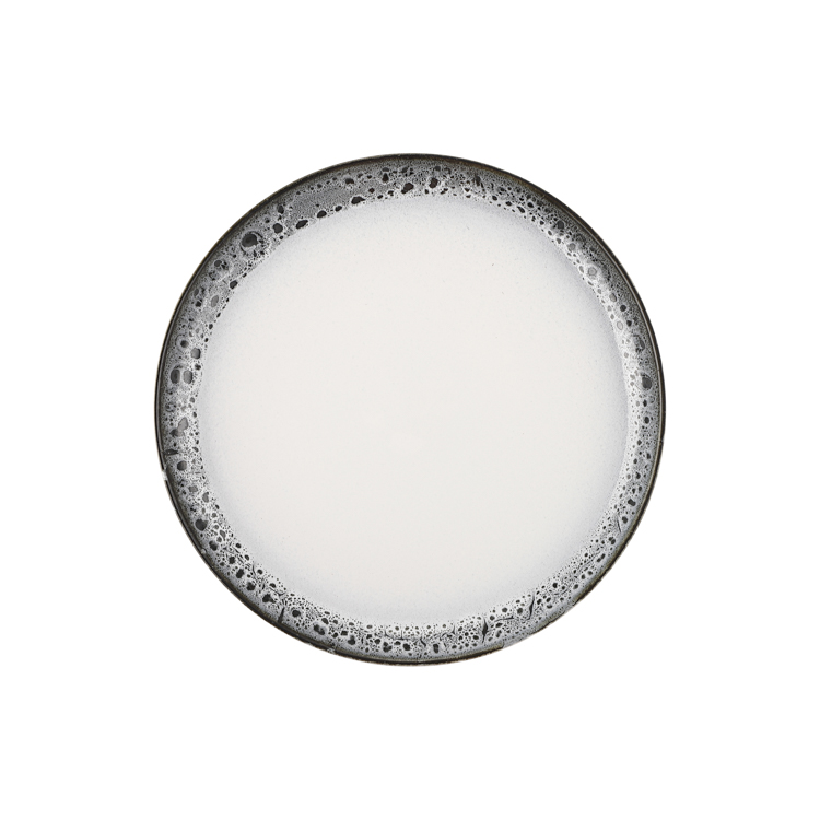 BRICARD PAU GESCHIRR SET | WEISS-SCHWARZ 25-TEILIG