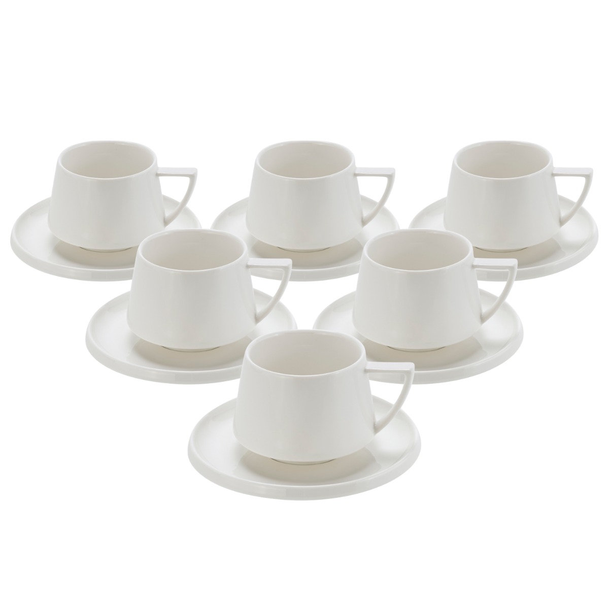 BRICARD BELLON KOFFIESET | WIT 12-DELIG