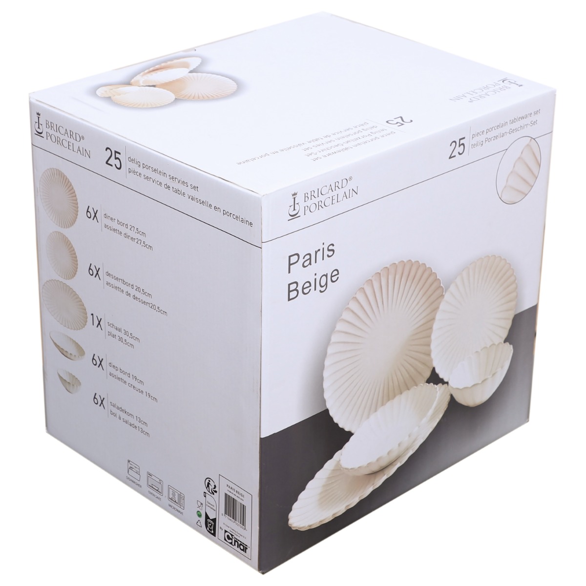 BRICARD PARIS DINNER SET | BEIGE 25-DELIG