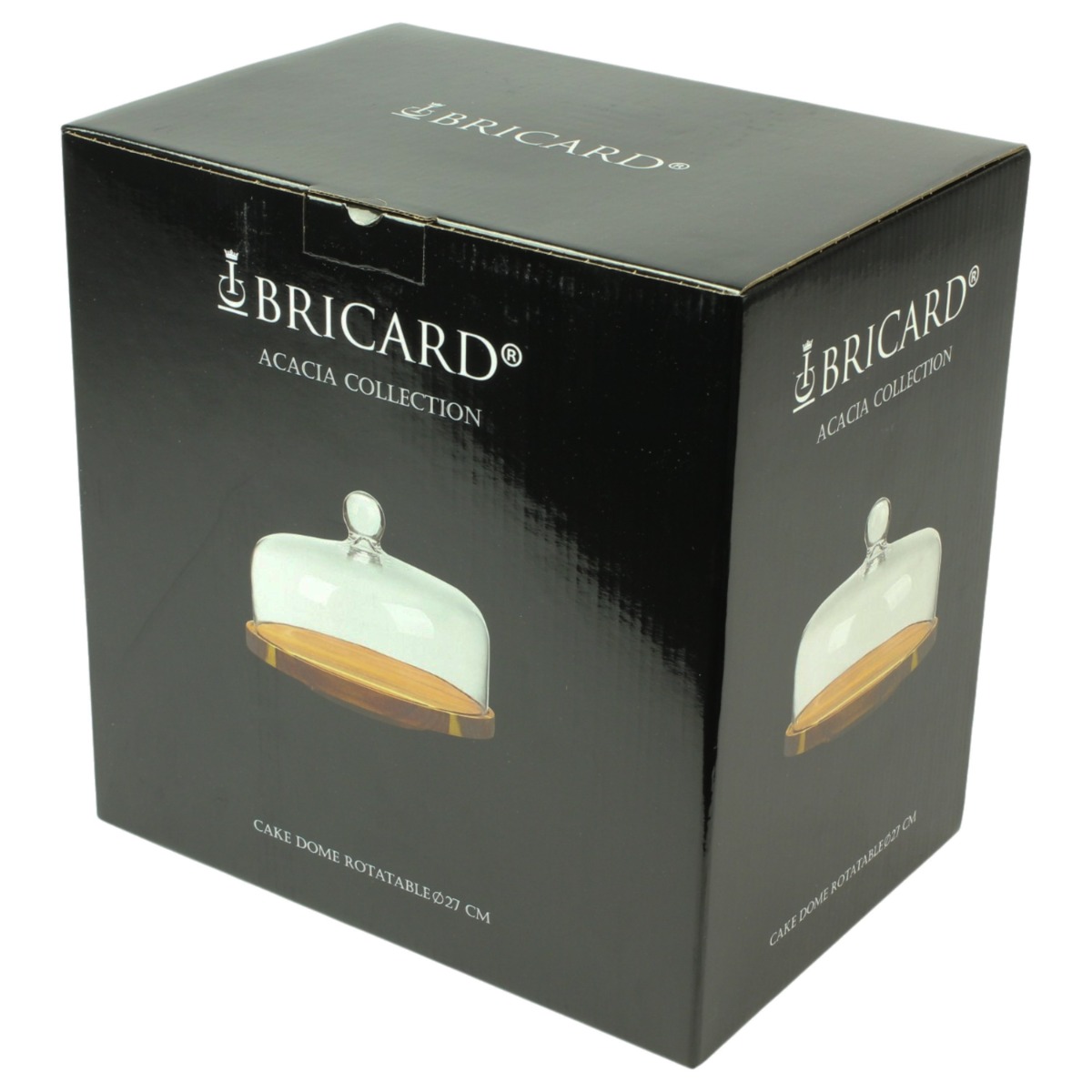 BRICARD ACACIA PASTRY PLATE ROTATING 002A | Ø27 CM