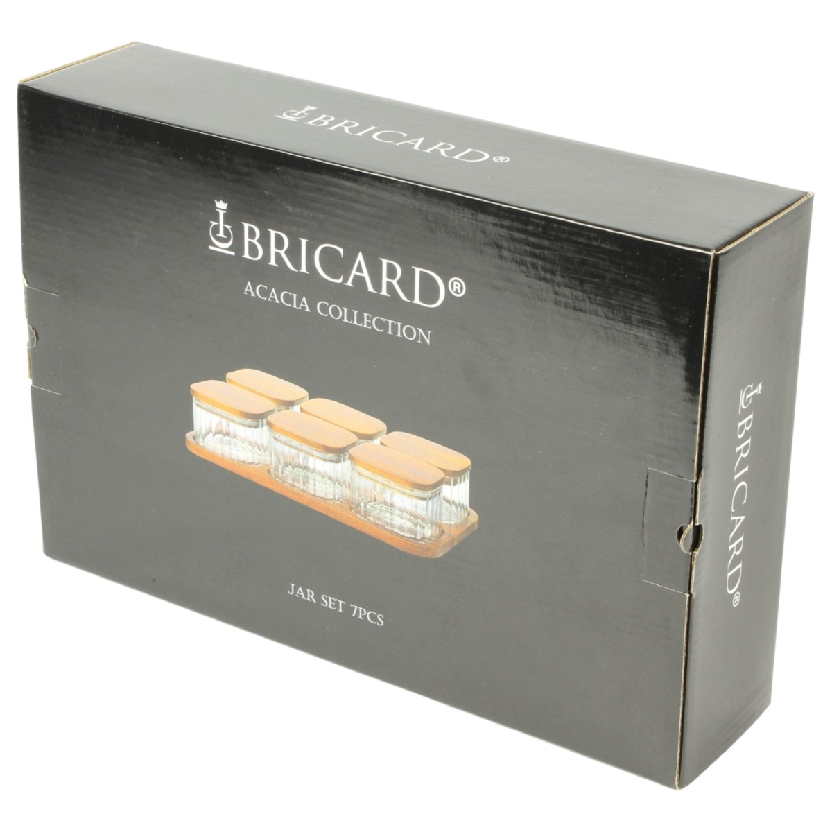 BRICARD ACACIA CONTAINERS SET 007A | 7-PIECE