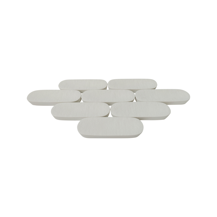 BRICARD SERY SCHALE | 30,4X10,1X3,7 CM MATWEISS 8-TEIL