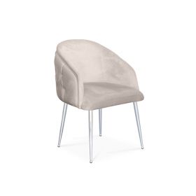 COMO DINING CHAIR | BEIGE FABRIC
