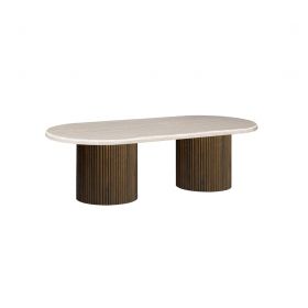 PATERNO SALONTAFEL BRUIN | 130X70X45 CM TRAVERTINE