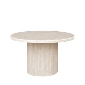 PATERNO EETTAFEL TRAVERTINE | Ø130X75 CM TRAVERTINE
