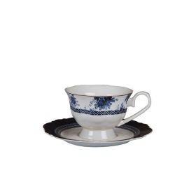 BRICARD BRON ESPRESSO SET | BLAUW 12-DELIG