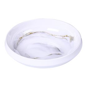 BRICARD MELAMINE SERVEERSCHAAL 401 | WIT-MARMER Ø25 CM