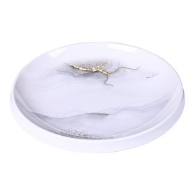 BRICARD MELAMINE SERVEERSCHAAL 601 | WIT-MARMER Ø30 CM