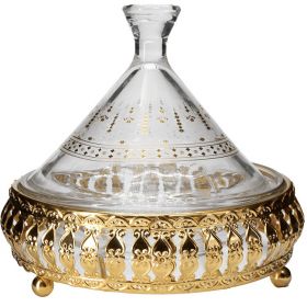 BRICARD ALMERIA TAJINE SET 102 | GOLD Ø15CM 2 PIECES
