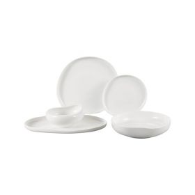 BRICARD BARLES TABLEWARE SET | WHITE 25-PIECE