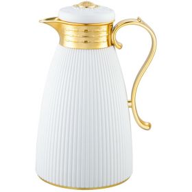 FERVEO HELENA THERMOSFLASCHE | WEIß-GOLD 1,0 L