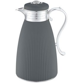 FERVEO HELENA THERMOSFLASCHE | DUNKELGRAU-SILBER 1,0 L