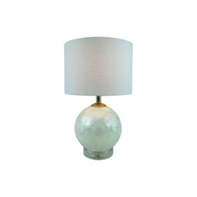 LUMCI GISELLE TABLE LAMP| GOLD-WHITE Ø25X41 CM