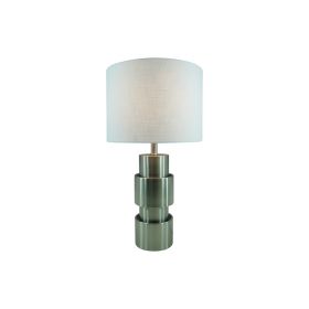 LUMCI LORIN TABLE LAMP| SILVER Ø28X50 CM
