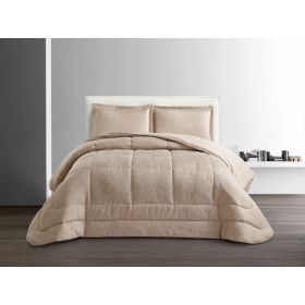 LAVELLA MASAL BEDSPREI SET | 260X240 CM BEIGE 3-DELIG