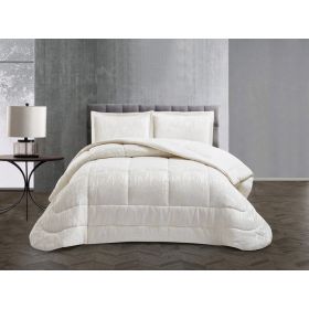 LAVELLA OLCAY BEDSPREI SET | 260X240 CM WIT 3-DELIG