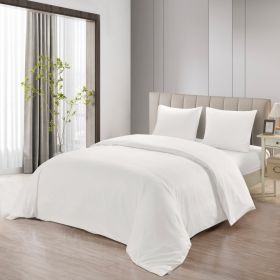 LAVELLA INCE DEKBEDOVERTREK SET | WIT 240X220 CM 4-DELIG