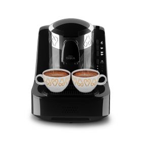 ARZUM OKKA TURKS KOFFIEZETAPPARAAT | ZWART-CHROOM