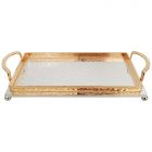 PRÄSENTIERBRETT CNR133 | 30X14 CM GOLD-SILBER