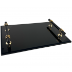 SERVING TRAY CNR50388 | 30X20 CM BLACK