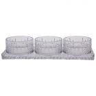 BOWL/TRAY SET CNR108213 | 4-PIECE