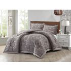 SARA BEDSPREI SET CNR003 | TAUPE 3-DELIG