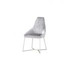 RAVENA DINING CHAIR | SILVER FABRIC A41-4