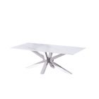 TERNI COFFEE TABLE SILVER | 130X70X42 CM CERAMIC CW002