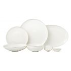 BRICARD CANET TABLEWARE SET | WHITE-GOLD 27-PIECE