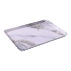 BRICARD MELAMINE SERVING TRAY 101 | WHITE-MARBLE 42X31 CM