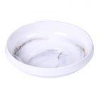 BRICARD MELAMINE SERVING BOWL 501 | WHITE-MARBLE Ø29 CM