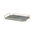 FUGURATO SERVING TRAY MARBLE 0102 | PINK - GOLD
