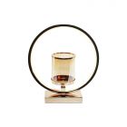 FUGURATO ELEGANCE CANDLE HOLDER WITH LED 19A0077G-S | GOLD