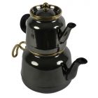 FERVEO DAWA TEEKANNE-SET | 1,0/2,5 L SCHWARZ-GOLD