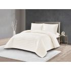 LAVELLA HALE TAGESDECKE SET | 260X240 CM WEIß 3-TEILIG