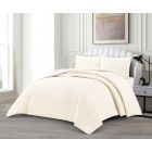 LAVELLA ALARA TAGESDECKE SET | 240X250 CM CREME 3-TEILIG