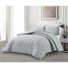 LAVELLA AFET TAGESDECKE SET | 240X250 CM GRAU 3-TEILIG