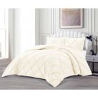 LAVELLA LARA TAGESDECKE SET | 240X250 CM CREME 3-TEILIG
