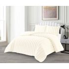 LAVELLA PERI TAGESDECKE SET | 235X250 CM CREME 3-TEILIG