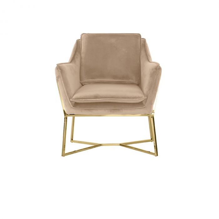 FOGGIA SESSEL GOLD | TAUPE STOFF MJ11-8 FOGGIA SESSEL GOLD | TAUPE STOFF MJ11-8