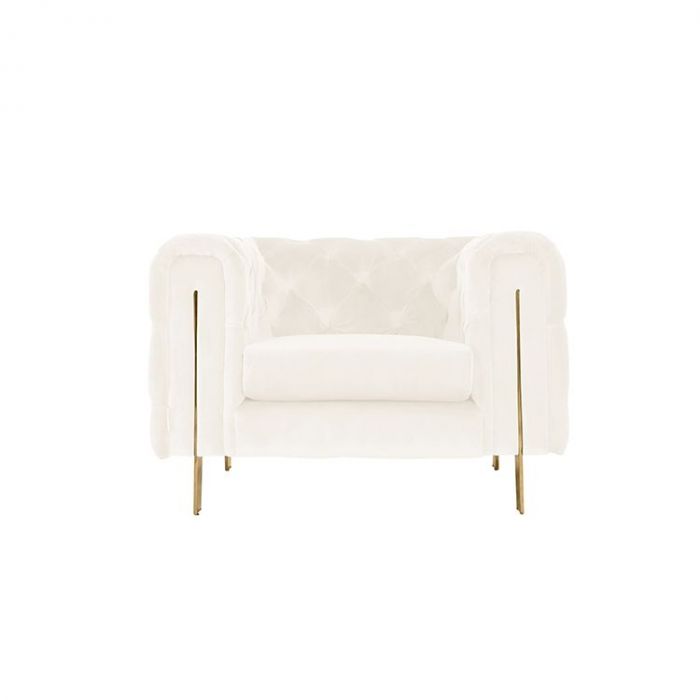 CAMPANIA FAUTEUIL GOUD | BEIGE STOF MJ11-1 CAMPANIA FAUTEUIL GOUD | BEIGE STOF MJ11-1