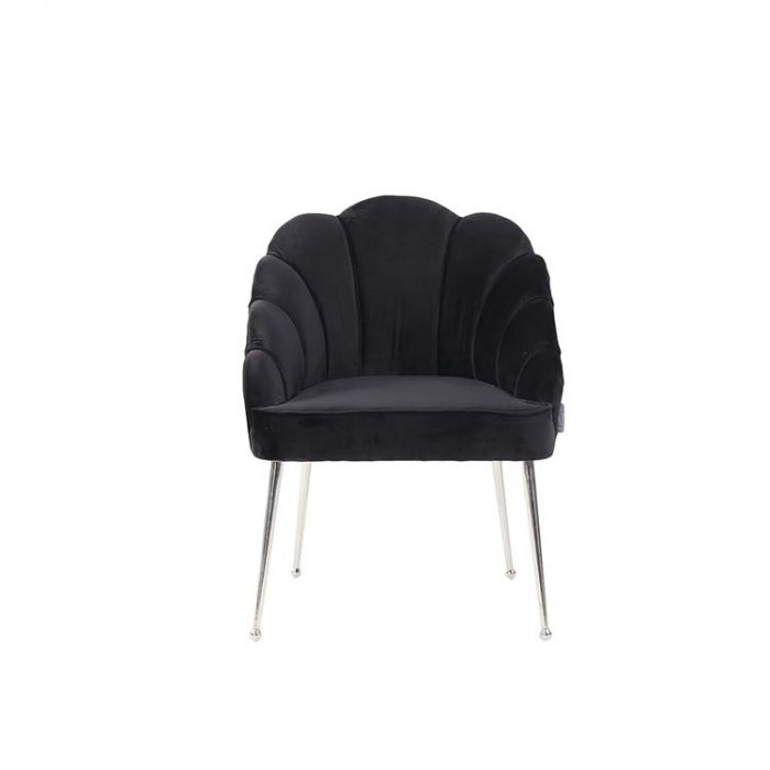 EMILLIA ARMCHAIR | BLACK FABRIC MJ11-111 EMILLIA ARMCHAIR | BLACK FABRIC MJ11-111