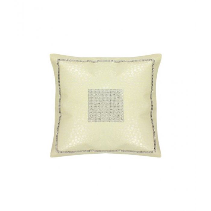 KUSSENSLOOP 45 x 45 CM LEATHERLOOK BEIGE KUSSENSLOOP 45 x 45 CM LEATHERLOOK BEIGE