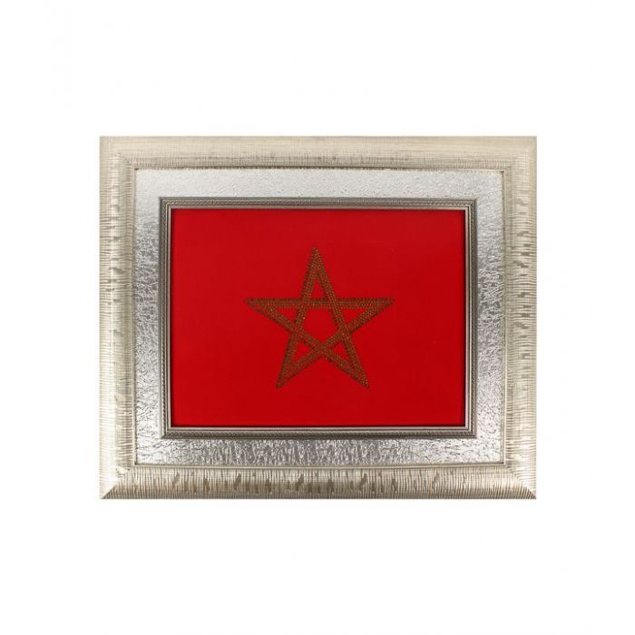 MAROKKO VLAG SILVER