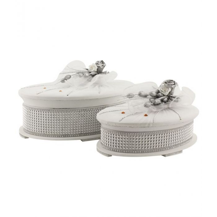 DIAMANT NISANSET OVAAL 2 SILVER DIAMANT NISANSET OVAAL 2 SILVER